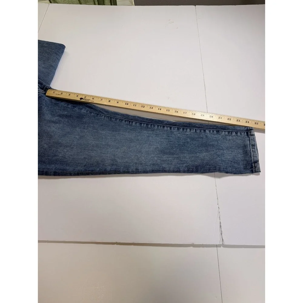 Banana Republic Jeans Mens 31 S Blue Premium Denim Mid Rise Skinny Streetwear